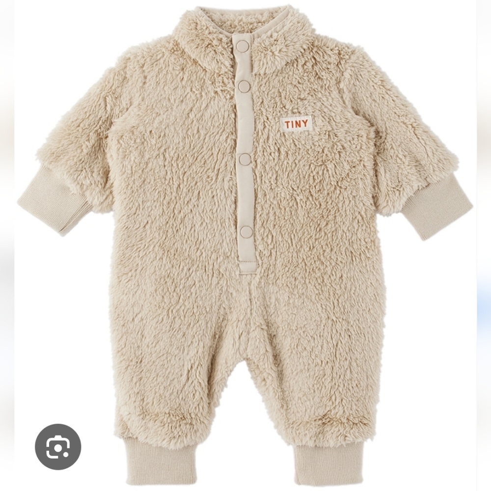 Tinycottons fleece jumpsuit 3 months